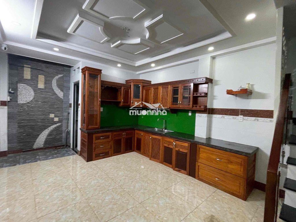 Cho thuê nhà 1 trệt 2 lầu full nội thất hẻm xe hơi gần lê văn việt - 2
