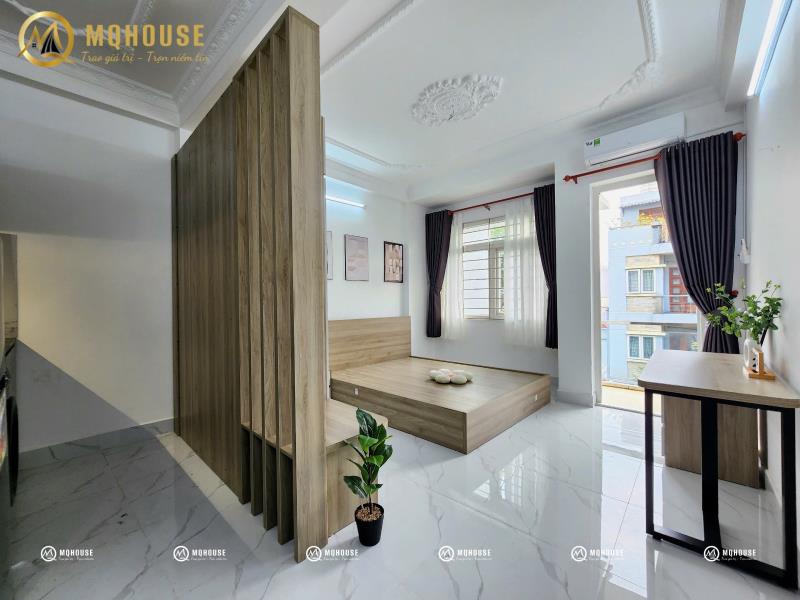 Studio ban công, tách bếp khu vực tân phú, gần đại học văn hiến, công thương, ở được 2-3 người - 4