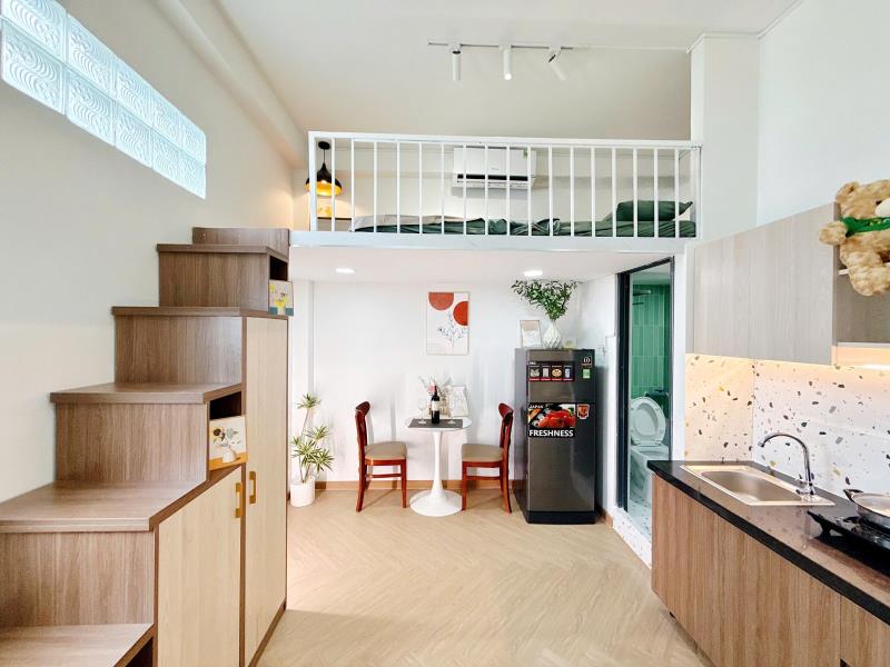 Cho thuê phòng trọ tân bình dạng duplex full nội thất thuận tiện đi đh văn hiến, đh công thương, tân bình, q11 - 3