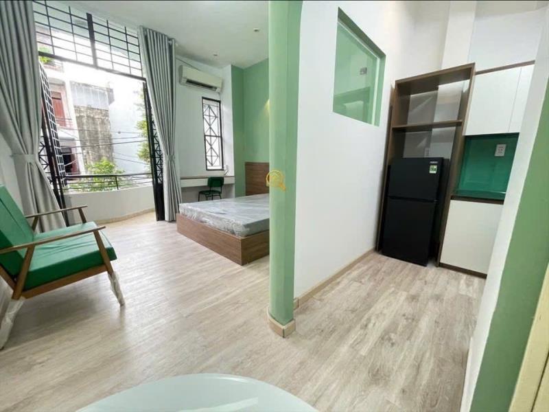 Căn hộ 1pn full nội thất - ban công lớn - ngay học viện cán bộ - cách dh uth, hutech chỉ 5-10p di chuyển - 3