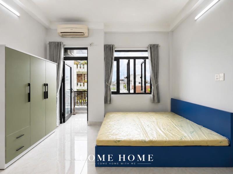 Studio ban công full nội thất mới xây, thang máy - gần đh vhu, huit, đầm sen, tiện qua tân bình, aeon mall tân phú