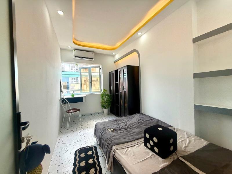 2pn ban công gần học viện hàng không tân bình - vòng xoay lăng cha cả - trường huflit - 3