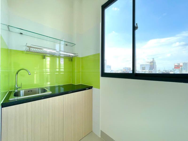 Phòng mới cửa sổ trời thoáng full nội thất giá tốt bùi đình túy gần ngã tư hàng xanh và các đh lớn - 4