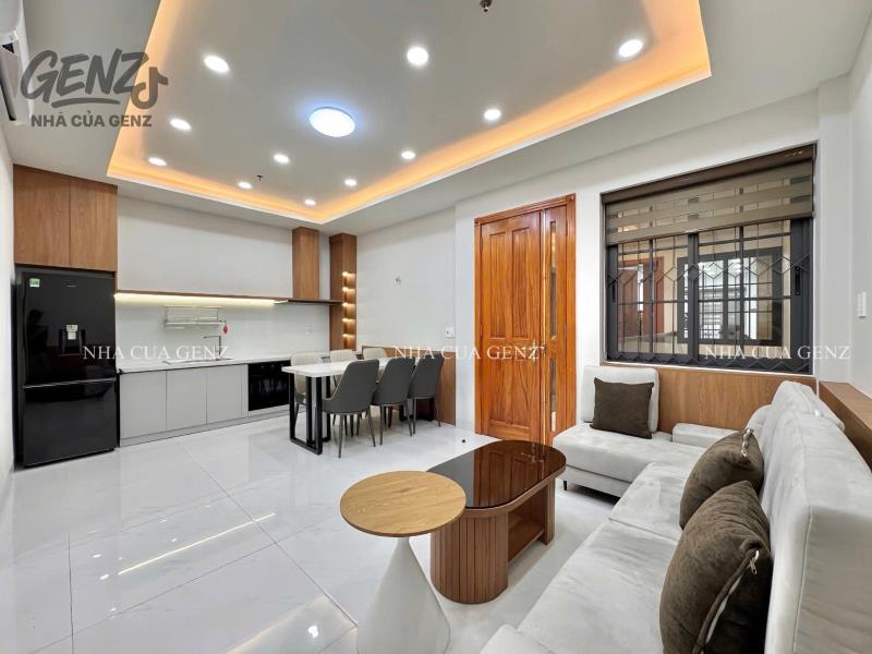 Cho thuê 1pn ban công 50m2 - nội thất mới ngay cv gia định - 2