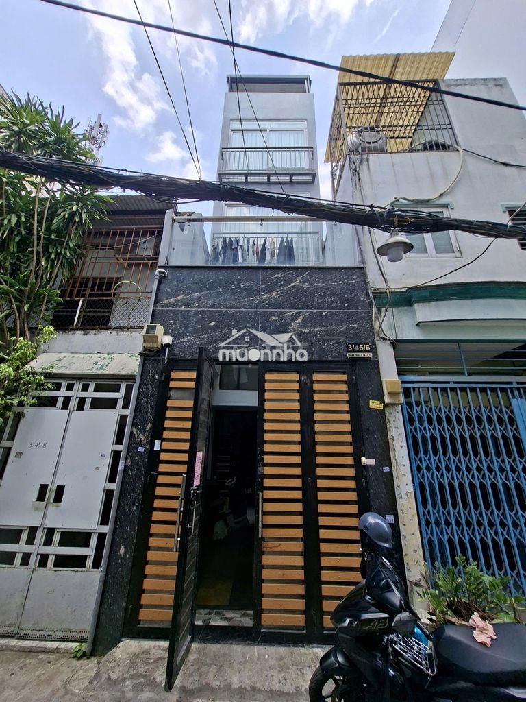 Bán nhà 5 tầng,đang cho thuê 30tr/1t hẻm xe hơi –thành thái, quận 10