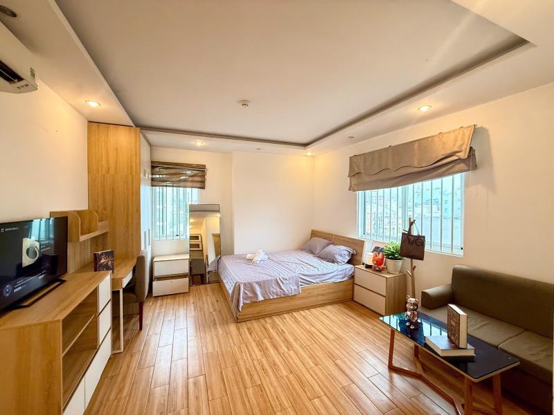 ✨ Cho thuê căn hộ 1pn rộng 50m² – tone gỗ - cửa sổ rộng, thang máy, dọn phòng - cho nuôi pet - phan đình phùng✨ - 3