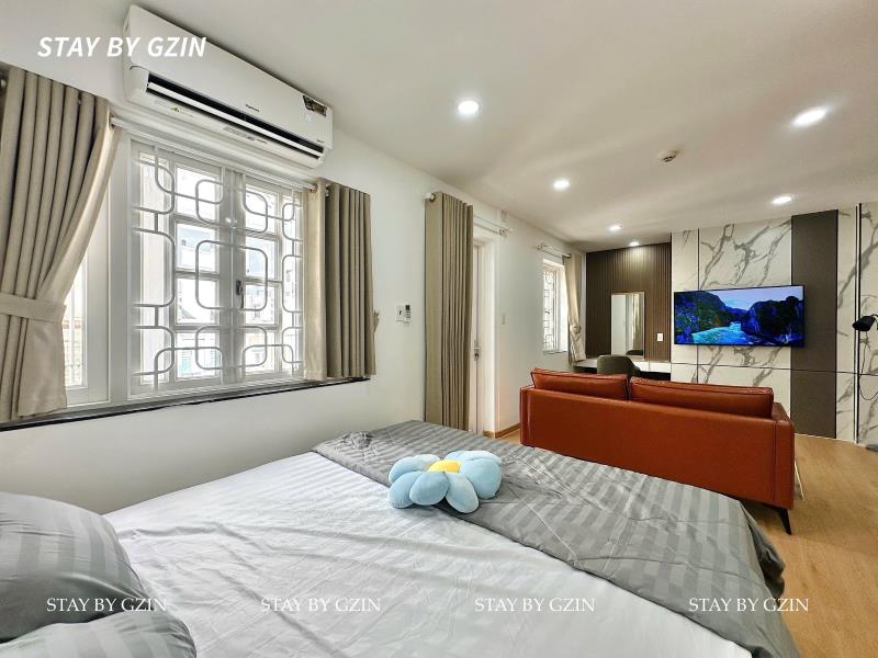 🌸Cho thuê căn lux suite - sân vườn, cửa sổ, bồn tắm - mới 100% - resort thu nhỏ - lê văn sỹ 🌸 - 3