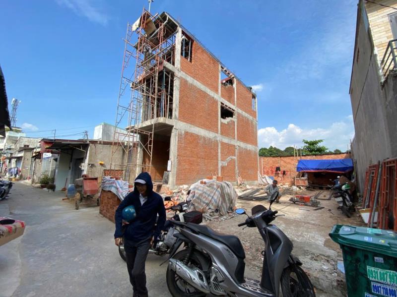 Bán đất - sổ hồng riêng full thổ cư 60m2 - hẻm xe hơi trung mỹ tây 13