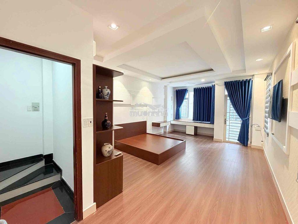 💥 Lê văn sỹ q3 – ngang 4.6m – nhà đẹp 4 tầng – hẻm xe hơi đỗ cửa  - ☎️g - 3
