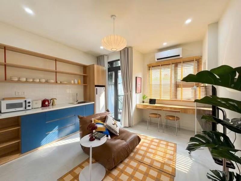 Cho thuê căn hộ 1pn full nội thất ngay lý thường kiệt nhà thi đấu phú thọ