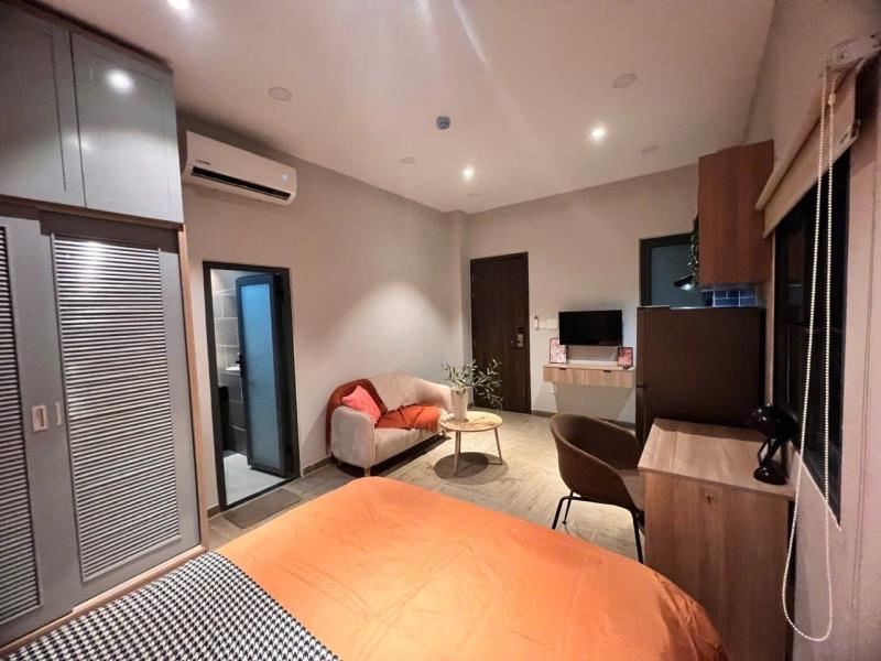 Cho thuê studio 30m2 ngay chợ bà chiểu - trường đại học văn lang - học viện cán bộ - 3