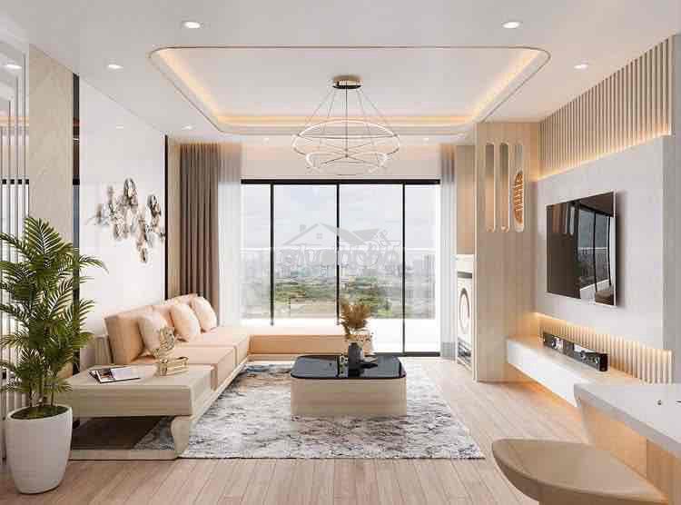 Giai việt căn 115m2 2 phòng ngủ nội thất đầy đủ