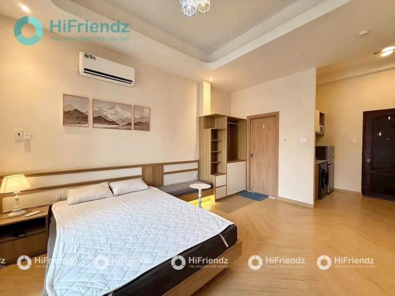 Cho thuê studio ban công 40m2 ngay phố ẩm thực phan xích long - bờ kè trường sa - ngã tư phú nhuận - chợ bà chiểu - 3