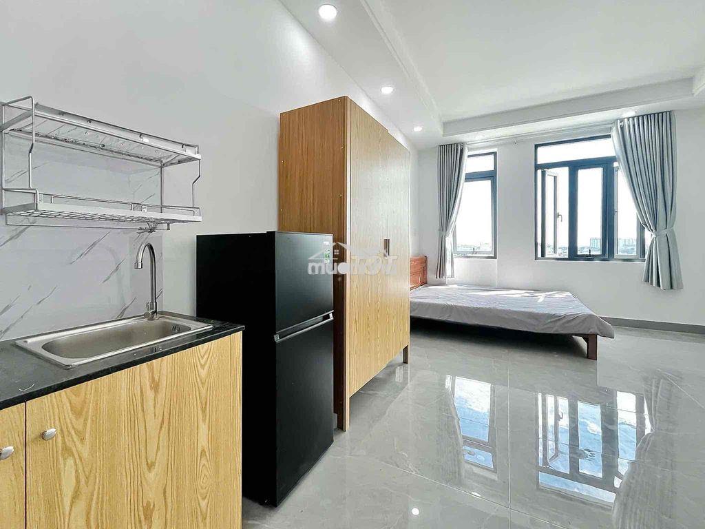 Studio cửa sổ trời rộng 30m2😍 full nội thất - 3