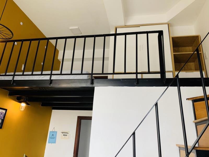 Căn hộ dịch vụ mini siêu xinh có gác đầy đủ tiện nghi ngay lý phục man q7 chỉ còn 6tr5 - 2