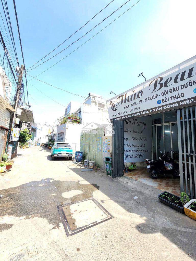 Bán nhà cấp 4 giá rẻ gần cty kính nổi ngã tư chiêu liêu, dĩ an