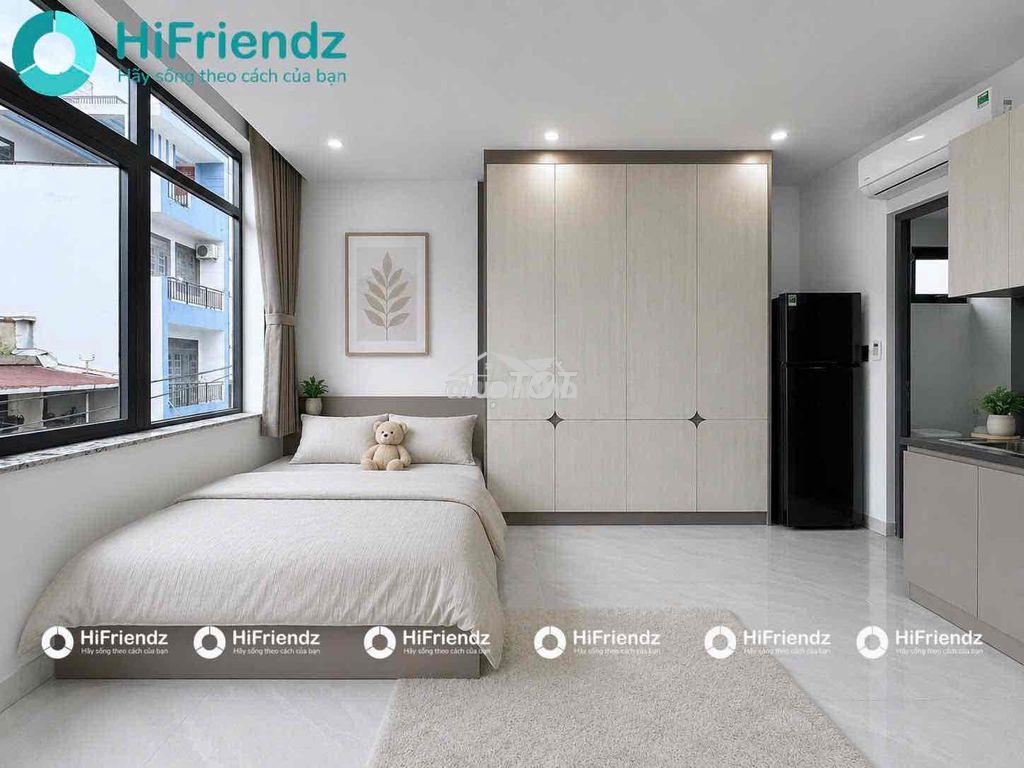 Căn hộ đẹp giá rẻ chỉ tính điện, mới 100%, cửa thoáng sát uef, quận 1 - 2