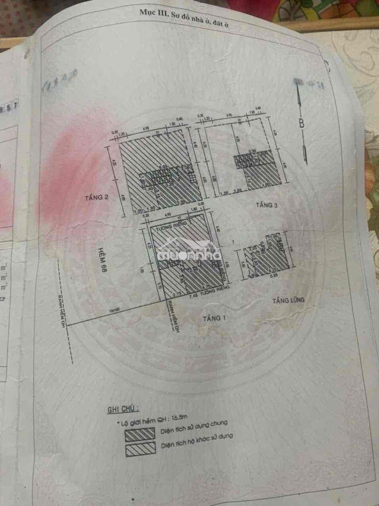 Chung cư 4hộ giá rẻ