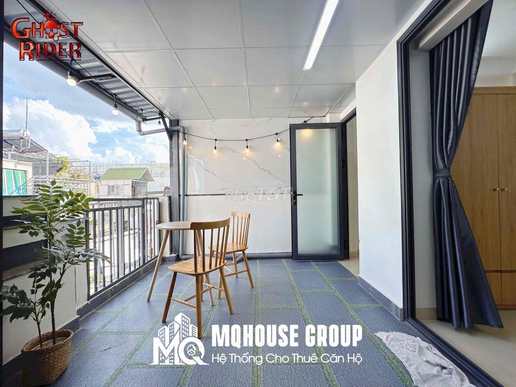 New 100% - penthouse 1pn balcony, giặt riêng - chợ bà chiểu, bờ kè ts - 4