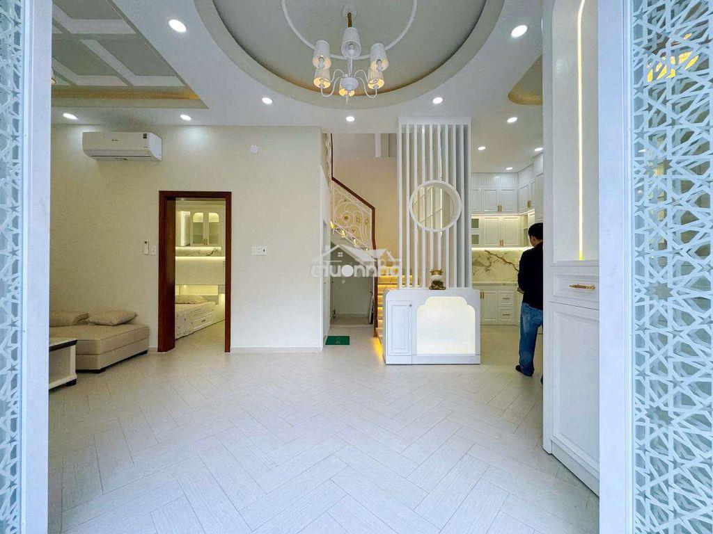 Siêu phẩm tân cổ điển đường tân thuận tây - hẻm thông sát xe hơi - 2