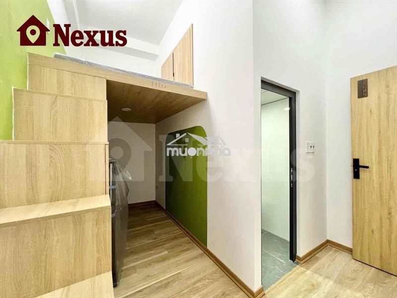 Duplex full nội thất máy giặt riêng gần cv làng hoa