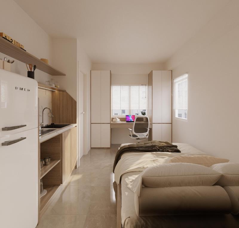 🏠 Studio mới 100% có cửa sổ thoáng mát - 4