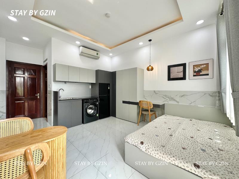 ♟️ Khai trương căn hộ mới 100%/ có giặt riêng - máy lọc nước/ ngay etown cộng hoà - 4