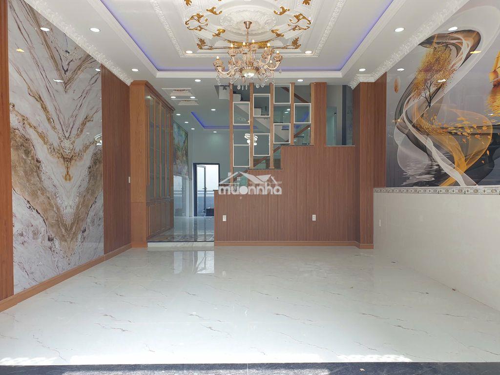 Nhà phố xinh 5x17, 3 lầu, gần trường thpt bà điểm, chợ đầu mối hóc môn - 4