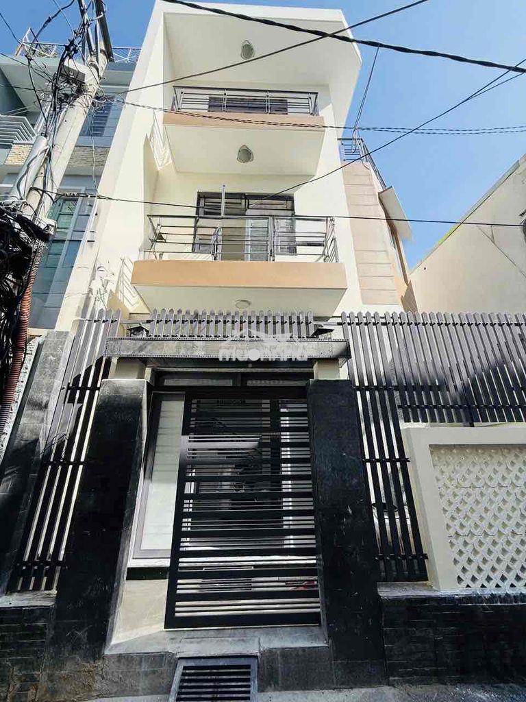 Bán nhà sau căn mt phan văn trị,f10,gv, dt 7x11m, trệt+2 lầu,st