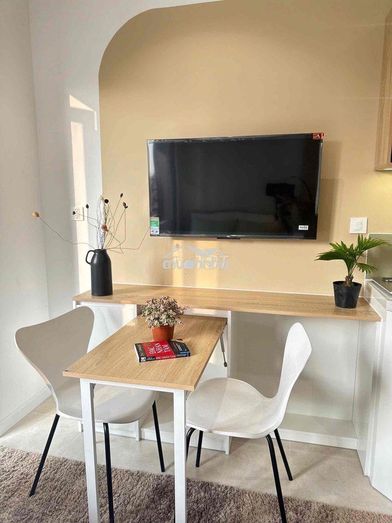 Cho thuê căn studio cửa sổ ban công gần nhà ga t3-etown cộng hoà - 4