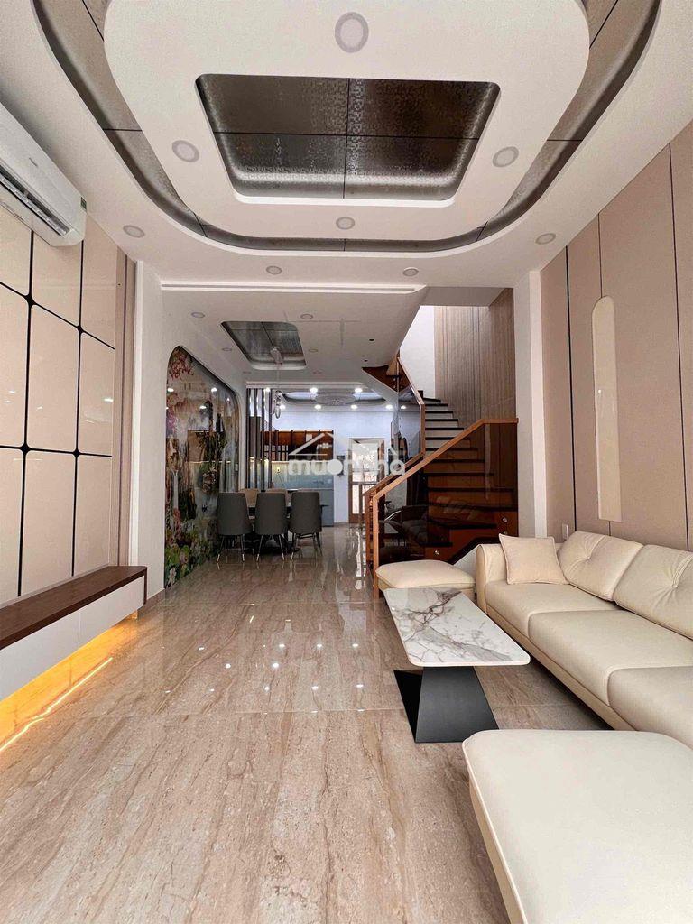 [4.3m x 16m] - 7.4 tỷ - 2 tầng mới - full nội thất ngay chợ hoa đầmsen - Ảnh 2