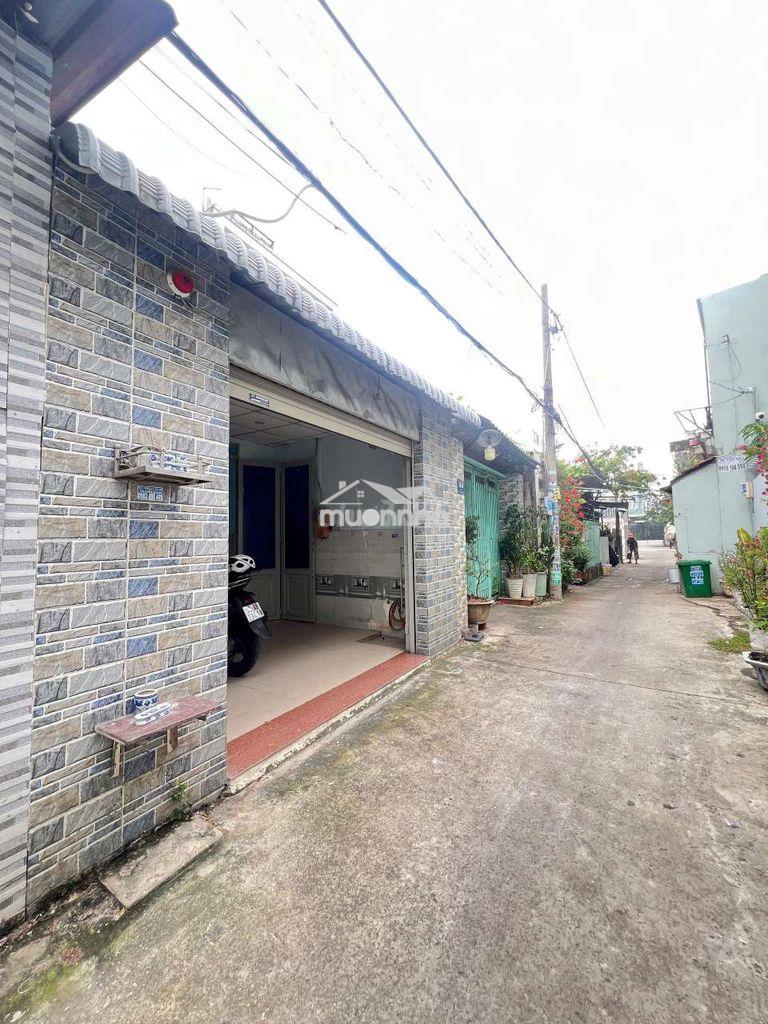 Nhà nguyên căn 4x25m, hẻm song hành và lý thường kiệt thị trấn hóc môn