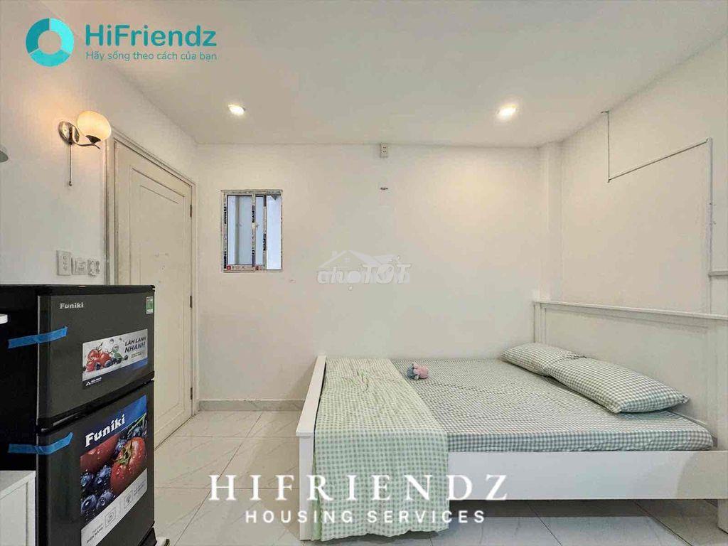 Studio mới full nội thất thang máy gần dương bá trạc nhận xe điện - 2