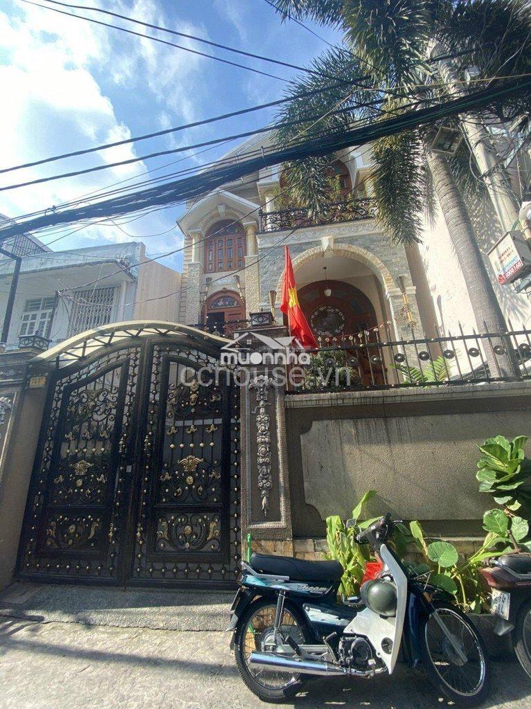 Cho thuê căn khu villa hẻm tú xương,q3. dt: 8x14m, trệt, lầu,st - 3