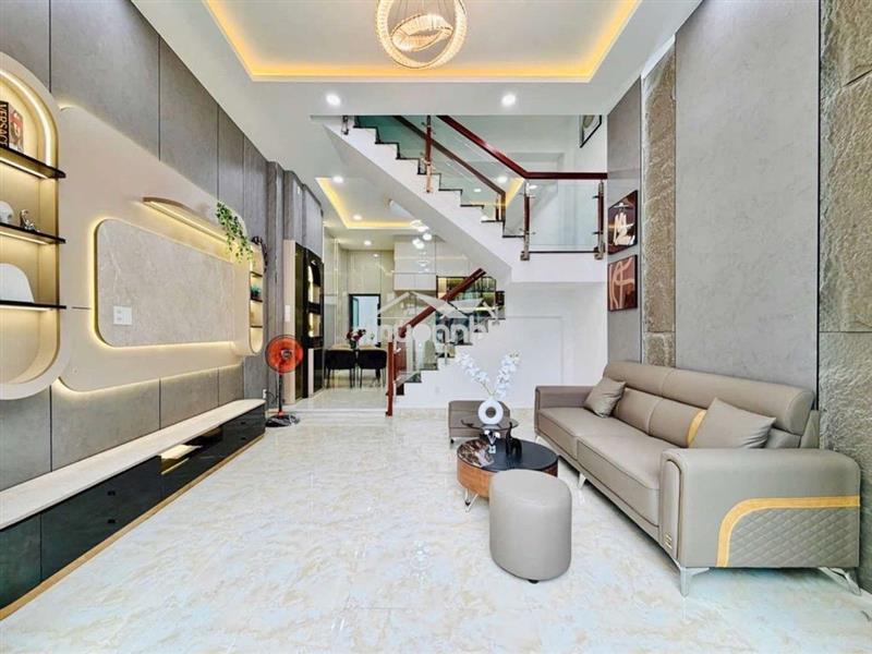 Nhà mới 4pn – hẻm thông – sát hẻm xe tải ngay chợ thạch đà