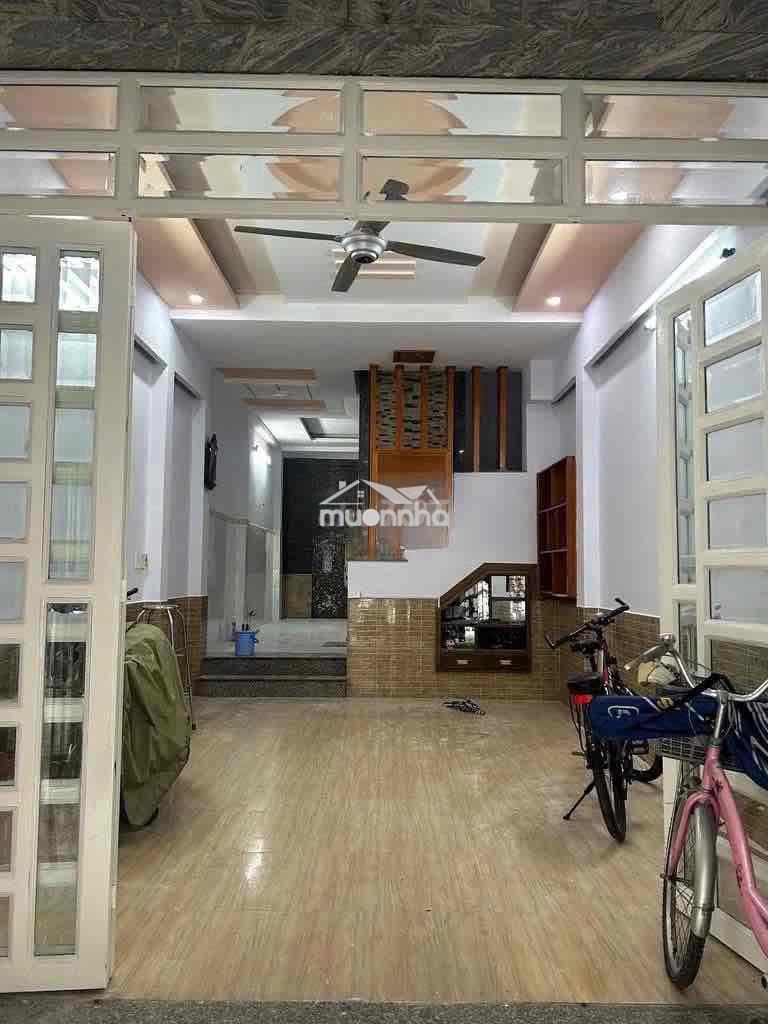 Nhà cho thuê 1/ bờ bao - 4x16 - trệt 2 lầu - 4pn