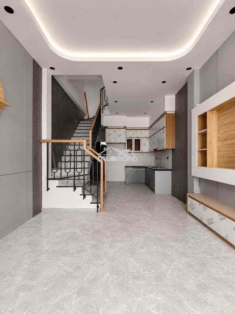 Nhà phú hoà khu 8 -3pngu đường oto xây mới - 2