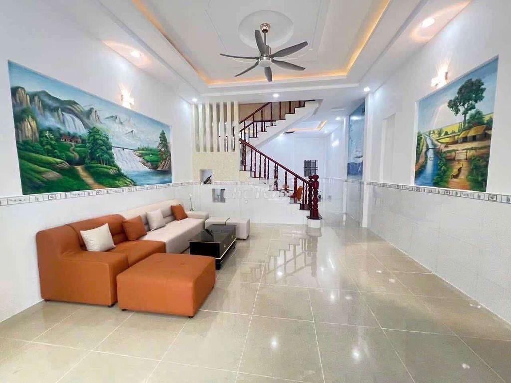 Nhà 1 trệt 1 lầu 3pn2wc ngay vòng xoay an phú , sổ riêng, giá ngợp - 2