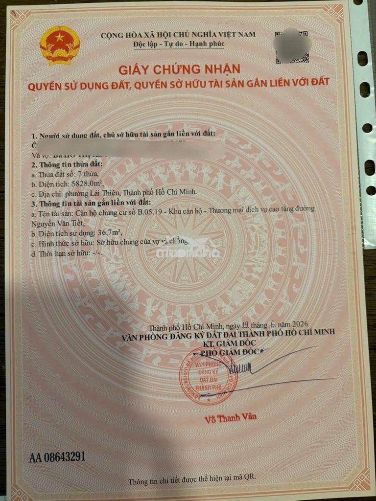 Bán căn studio 37m2 opal bình dương nguyễn văn tiết giá thương lượng - 4