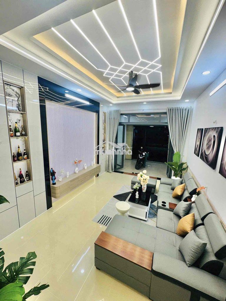 Nhà 4x19 3 lầu 6 phòng có nội thất đường bình trị đông - 3