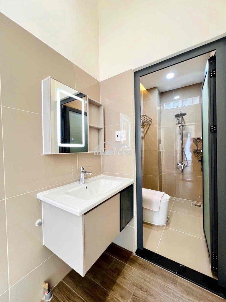 Nhà 4 tầng có nội thất, hẻm xe tải, hiệp thành 13 (chợ hiệp thành), - 4
