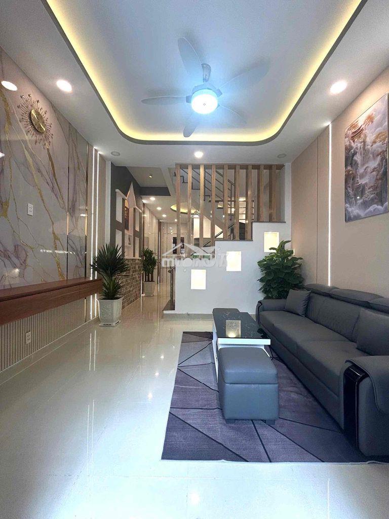 Nhà mới 3 tầng - ngang >4m - cn 50m²- trung tâm q.8 - 2