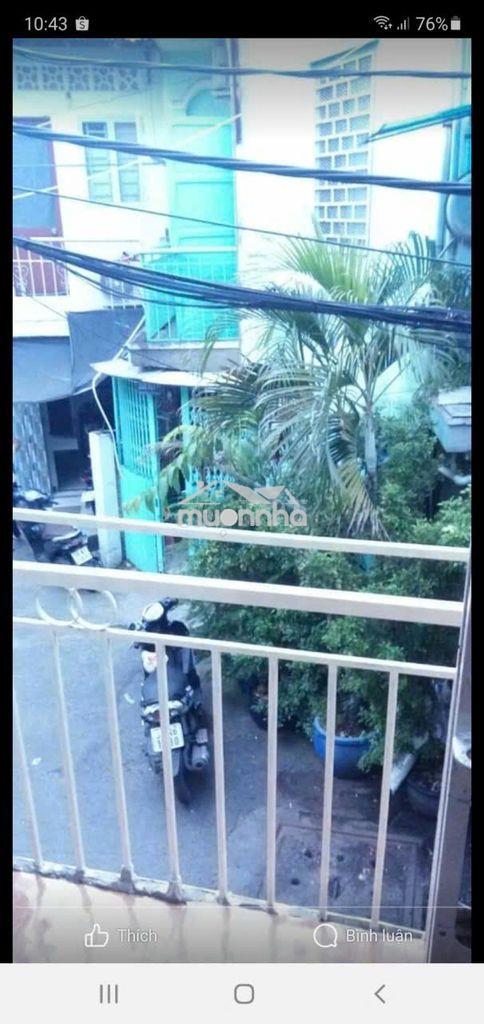 Cho thuê nhà hẽm xe hơi,bà hom quận 6gần vòng xoay phú lâm,có ban công - 2