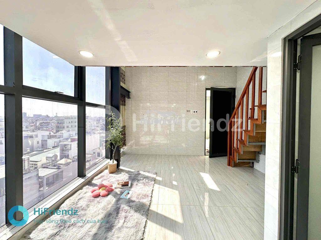 Phòng gác cao - ở theo nhóm nhẹ tiền - view kính - gần trường - 2