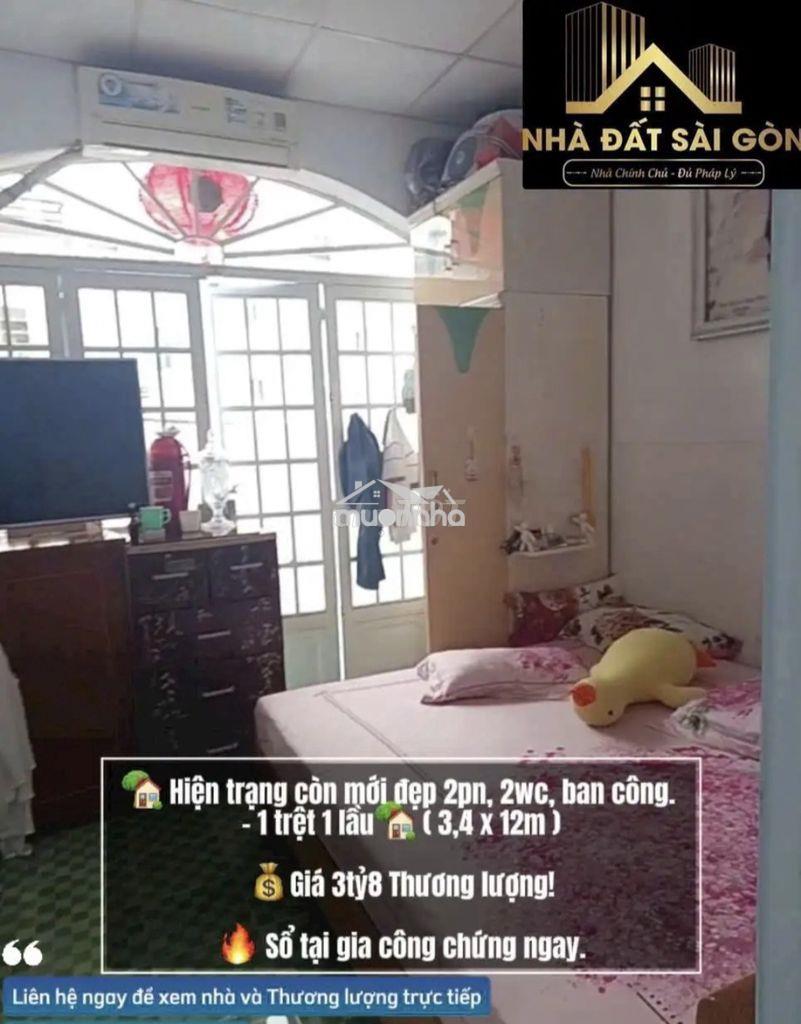 💥Chủ cần bán giảm gấp 200tr , mặt tiền hẻm xe tải 5m - dtsd 60m² - 4