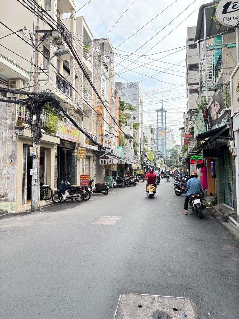 6 tầng - cn 52m2- 9pn - hẻm xe hơi tránh gần chợ bà chiểu bình thạnh