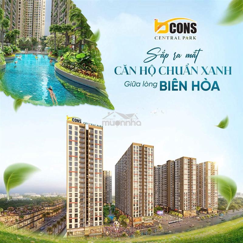 Căn hộ trung tâm biên hoà, cách vincom chỉ 100m, thanh toán giãn
