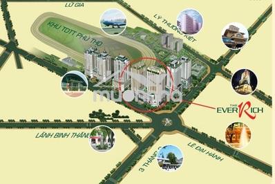 Căn hộ the everrich, góc lê đại hành – 3/2, p15, q.11, 116m2, 8 tỷ - 3