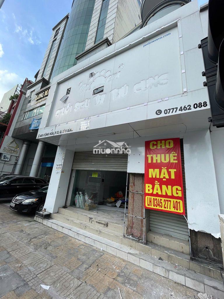 Mặt bằng kinh doanh 600 cộng hòa