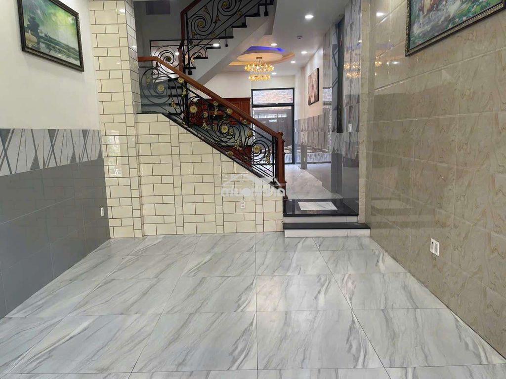✅Nhà 1trệt3 lầu sân thượng 5pn,5wc hẻm xe hơi thông giáp tân phú - 4